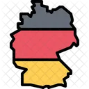 Germany Map  Symbol