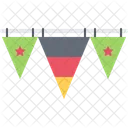 Germany Pennant Flag  Icon