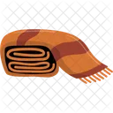 Decke Gerollt Gemutlich Symbol