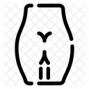Gesäß  Symbol