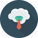 Geschaft Mode Cloud Symbol