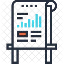 Geschaft Diagramm Daten Symbol