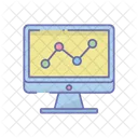 Online Uberwachung Grafik Symbol