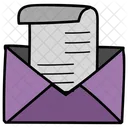 Geschäftliche E-Mail  Symbol