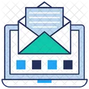 Geschäftliche E-Mail  Symbol