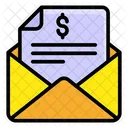 Geschafts E Mail Finanz E Mail Webmail Symbol