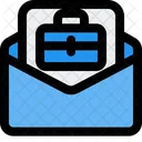 Geschäftliche E-Mail  Symbol