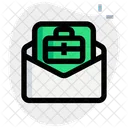 Geschäftliche E-Mail  Symbol