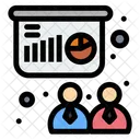 Geschäfts Präsentation  Symbol