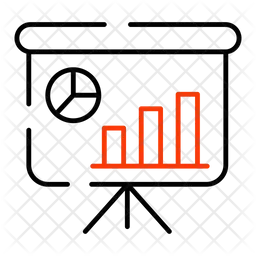 Geschäfts Präsentation  Symbol