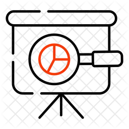 Geschäfts Präsentation  Symbol
