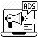 Geschäftsanzeigen  Symbol