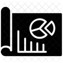 Marktanalyse Diagrammblatt Geschaftswachstum Symbol