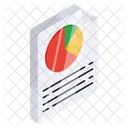 Geschaftsbericht Datenanalyse Infografik Symbol