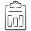 Diagrammbericht Balkendiagramm Geschaftsbericht Symbol