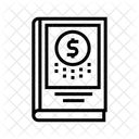 Geschäftsbuch  Symbol