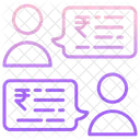 Geschäftschat  Symbol