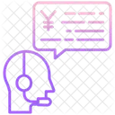 Geschäftschat  Symbol
