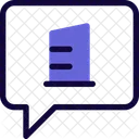 Geschäftschat  Symbol