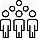 Geschäftscrew  Symbol