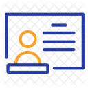 Besprechung Meeting Prasentation Symbol