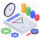 Geschaftsdaten Analysen Projektanalysen Symbol