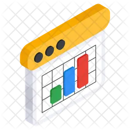 Geschäftsdiagramm  Symbol