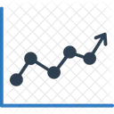 Geschaftsdiagramm Wachstumsdiagramm Diagrammbericht Symbol