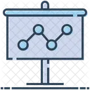 Geschäftsdiagramm  Symbol