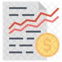 Geschäftsdiagramm  Symbol