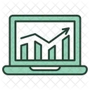 Geschäftsdiagramm  Symbol