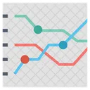 Geschäftsdiagramm  Symbol