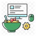 Geschäftsessen  Symbol