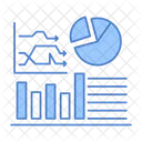 Geschaftsflussdiagramm Analysediagramm Analysediagramm Icon