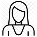 Geschäftsfrau  Symbol
