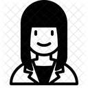 Geschäftsfrau  Symbol