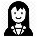 Geschäftsfrau  Symbol