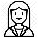 Geschäftsfrau  Symbol