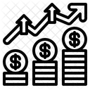 Geschäftsgewinn  Symbol