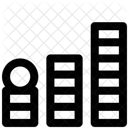 Geschäftsgewinndiagramm  Symbol