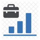 Geschäftsdiagramm  Symbol