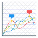 Geschäftsdiagramm  Symbol