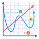 Geschäftsdiagramm  Symbol