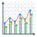 Datenanalyse Statistik Diagramm Symbol