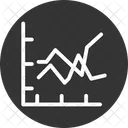 Geschaftsdiagramm Diagramm Zunehmendes Diagramm Icon