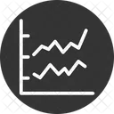 Business Grafik Diagramm Zunehmender Pfeil Symbol