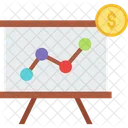 Geschäftsdiagramm  Symbol