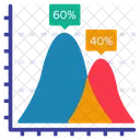 Geschaftsdiagramm Datenanalyse Infografik Symbol
