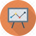 Businessgraph Geschaftsprasentation Graphboard Symbol