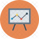 Businessgraph Geschaftsprasentation Graphboard Symbol